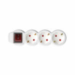 Somogyi Elektronic 3 Plug 1,5 m Switch (NV 3K/WH)