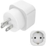 Hama Travel Адаптер, Тип-B, 3-Pin, EU-USA 223438 (223438) - zettabytex