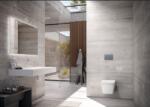 Tece Clapet? ac? ionare pentru WC TECEsquare, sticl? neagr? , butoane o? el inoxidabil periat, sistem cu ac? ionare dubl? (9240806)