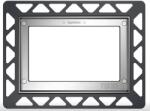 Tece Rama de montaj pentru montaj incastrat - Metal lucios (9240644)