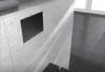 Tece Clapeta actionare pentru WC TECEsquer II din metal cu actionare dubla, suprafata colorata PVD - Black Chrome Periat (9240836)