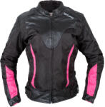 W-Tec Női motoros dzseki W-TEC Durmana fekete-rózsaszín M (26174-M)