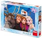 Dino Puzzle - Frozen SELFIE (24 piese) (351646) Puzzle
