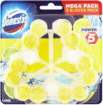 Domestos Power 5 Lime WC-frissítő 3x55 g