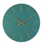 Bizzotto Ceas perete verde auriu Timeline 60x5 cm (0182441)