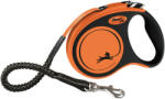 flexi Lesa Flexi x treme, L: 5m/65 kg, Portocaliu cu negru, 21437