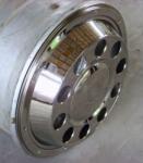TruckKing Capac butuc pentru janta fata de 22, 5 , otel inoxidabil, montat cu inel, 10 gauri, PCD 335mm (1610225FA2)