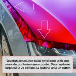 AVEX Folie Capota Auto "Hood Art" rezistenta la exterior, marime S (150 x 110cm) - Cod: AVX-CAPOTA-001S
