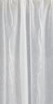 Arbona Fehér voila-sable kész függöny fehér nyírt mintával Krisztina 180x300cm (00027)