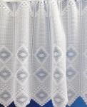 Laguna Fehér jaquard 1369 vitrage függöny 60x143cm (00255)