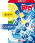 Bref Power Aktiv Lemon/Ocean WC-frissítő 4x50 g