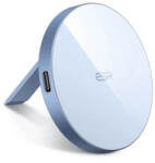 esr HaloLock Magnetic Wireless Qi Charger 15W - поставка (пад) за безжично зареждане за iPhone с Magsafe (син)