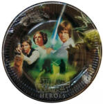 Procos Star Wars Heroes Papírtányér 8 db-os 23 cm PNN84283 (PNN84283)