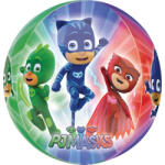 Amscan PJ Masks, Pizsihősök Gömb fólia lufi DPA3467801 (DPA3467801)
