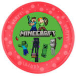 Procos Minecraft micro prémium műanyag tányér 21 cm PNN95820 (PNN95820)