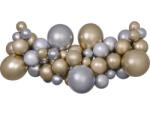 Godan Silver-Gold, Ezüst-Arany léggömb, lufi girland szett 65 db-os MLG031386 (MLG031386)