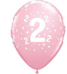 Godan Színes Happy Birthday 2 Pastel léggömb, lufi 6 db-os 11 inch (28 cm) MLG178259 (MLG178259)
