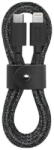 Native Union BELT-KV-CL-CS-BK-2 USB Type-C/L Lightning 1.2m cosmo (BELT-KV-CL-CS-BK-2) - vexio