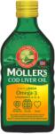 Möller’s Cod liver oil Omega 3 cu aroma de lamaie, 250ml, Moller's