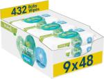 Pampers Servetele umede Harmonie Aqua, 9 pachete*48 bucati, Pampers