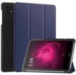 Gigapack GP-153196 T Tablet 5G ( 2023 ) sötétkék bőr hatású oldalra nyíló tok (GP-153196)