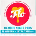 FLO Bamboo Night Pads absorbante pentru noapte 14 buc