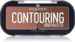 essence CONTOURING DUO PALETTE Púderes highlight és kontúr paletta árnyalat 20 Darker Skin 7 g