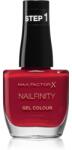 MAX Factor Nailfinity Gel Colour géles körömlakk UV/LED lámpa használata nélkül árnyalat 310 Red Carpet Ready 12 ml