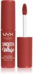 NYX Cosmetics Smooth Whip Matte Lip Cream bársonyos rúzs kisimító hatással árnyalat 03 Latte Foam 4 ml