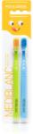 MEDIBLANC KIDS & JUNIOR Ultra Soft fogkefe gyermekeknek ultra gyenge Green, Blue 2 db