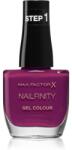 MAX Factor Nailfinity Gel Colour géles körömlakk UV/LED lámpa használata nélkül árnyalat 340 VIP 12 ml