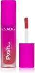 LAMEL Posh Matte Liquid Lip Stain tartós matt folyékony rúzs árnyalat №405 Punch Pin 4 g