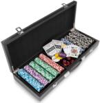Garthen Set de poker Texas Holdem Blackjack cu jetoane laser (FP32409)