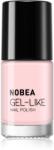 NOBEA Day-to-Day Gel-like Nail Polish körömlakk géles hatással árnyalat Mademoiselle nude #N48 6 ml