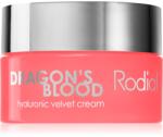 Rodial Dragon's Blood Hyaluronic Velvet Cream hidratáló arckrém hialuronsavval 10 ml