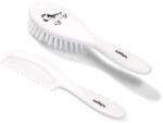 BabyOno Hair Brush hajkefe White 2 db