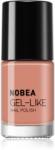 NOBEA Day-to-Day Gel-like Nail Polish körömlakk géles hatással árnyalat Almond milk #N14 6 ml