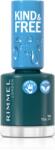 Rimmel Kind & Free körömlakk árnyalat 168 Teal Ivy 8 ml