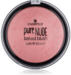 essence pure NUDE baked púderes arcpír árnyalat 07 Cool Coral 7 g