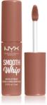 NYX Cosmetics Smooth Whip Matte Lip Cream bársonyos rúzs kisimító hatással árnyalat 01 Pancake Stacks 4 ml