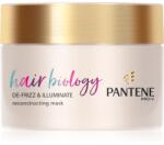 Pantene Hair Biology De-Frizz & Illuminate haj maszk száraz és festett hajra 160 ml