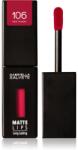 Gabriella Salvete Matte Lips hosszantartó folyékony rúzs matt hatással árnyalat 106 Red Moon 4, 5 ml