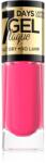 Eveline Cosmetics 7 Days Gel Laque Nail Enamel géles körömlakk UV/LED lámpa használata nélkül árnyalat 47 8 ml