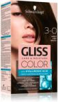 Schwarzkopf Gliss Color tartós hajfesték árnyalat 3-0 Deep Brown
