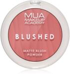 MUA Makeup Academy Blushed Powder Blusher púderes arcpír árnyalat Rouge Punch 5 g