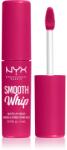NYX Cosmetics Smooth Whip Matte Lip Cream bársonyos rúzs kisimító hatással árnyalat 09 Bday Frosting 4 ml