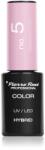 Pierre René PROFESSIONAL Nails Hybrid gél körömlakk UV / LED-es lámpákhoz árnyalat No. 5 Pannacotta 6 ml