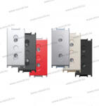 TEM Euro dugalj 2P matt fehér 10A 250V 1M VM20MW(18001)