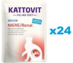 KATTOVIT Feline Diet Renal Kacsa 24 x 85 g