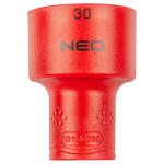 NEO TOOLS Dugókulcs 6-lapú 1/2" 30mm 1000v, szigetelt (01-194) - olaj